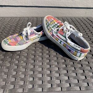 Converse All Star Lace Up Fashion Sneakers Multicolor Fabric Women Shoes 6.5 M